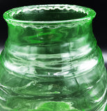 Triangular Uranium Glass Storage Container