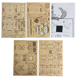 Vintage Gramophone 3-D Wood Puzzle Kit