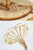 Vintage Gramophone 3-D Wood Puzzle Kit