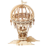 Hot Air Balloon 3-D Wood Puzzle Kit