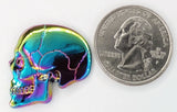Rainbow Anodized Skull