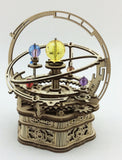 Starry Night Orrery Wood Music Box Kit