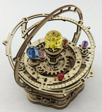 Starry Night Orrery Wood Music Box Kit