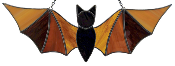 Bat Suncatcher - Mixed Shades of Brown