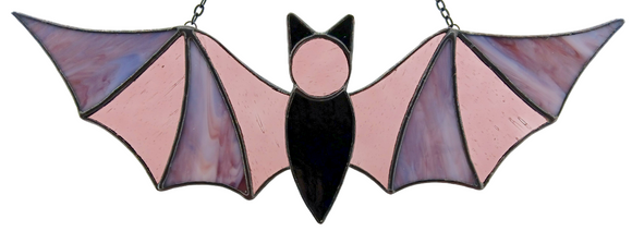 Carnival Bat Suncatcher - Purple & Violet