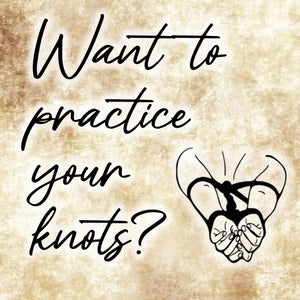 Want to Practice Your Knots? 8x8"Metal Sign