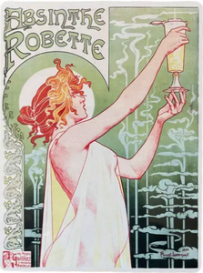 Absinthe Robette Reproduction Metal Sign