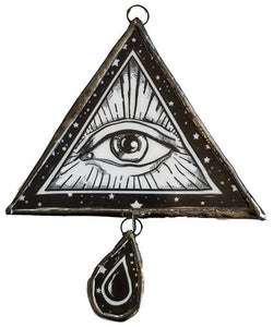 All-Seeing Eye Petite Glass Ornament