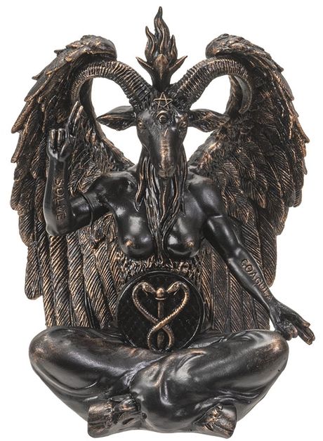 Seated Baphomet Sculpture