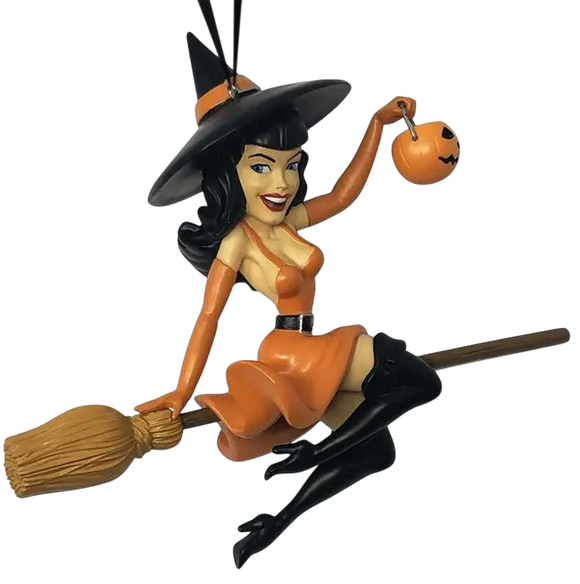 Bettie Page Tricks & Treats Ornament