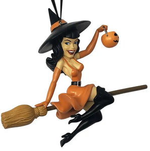 Bettie Page Tricks & Treats Ornament