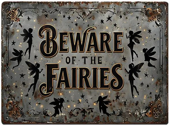 Beware of the Fairies 10x8