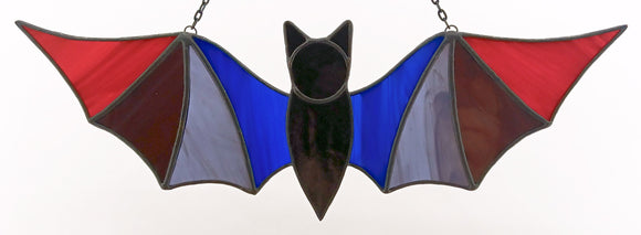 Bat Suncatcher - Bisexual Pride