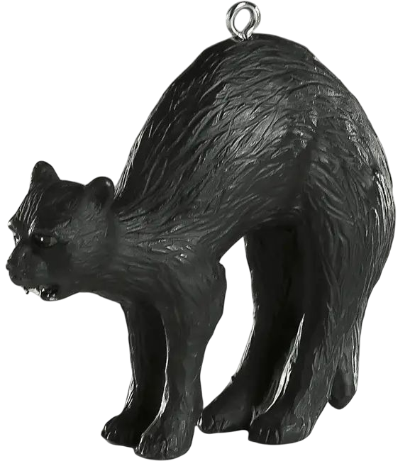 Black Cat Ornament