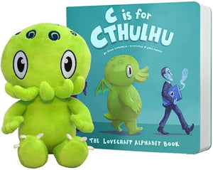 Cthulhu Plushie & Book - Small