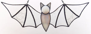 Bat Suncatcher - Textured Clear