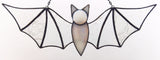 Bat Suncatcher - Textured Clear