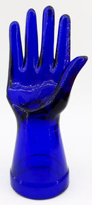 Cobalt Blue Glass Ring Holder