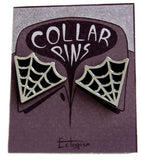Cobweb Collar Pin Set