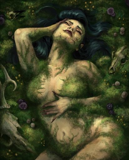 Consumed by Moss 8x10