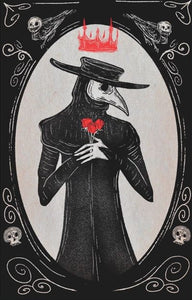 Crowned Plague Doctor 8x10 Art Print