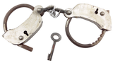 Decorative Vintage-Style Handcuffs