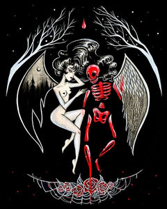 Death and the Maiden 8x10 Art Print
