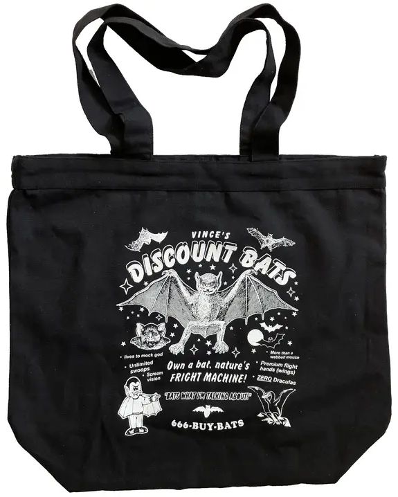 Vince's Discount Bats Jumbo Tote Bag