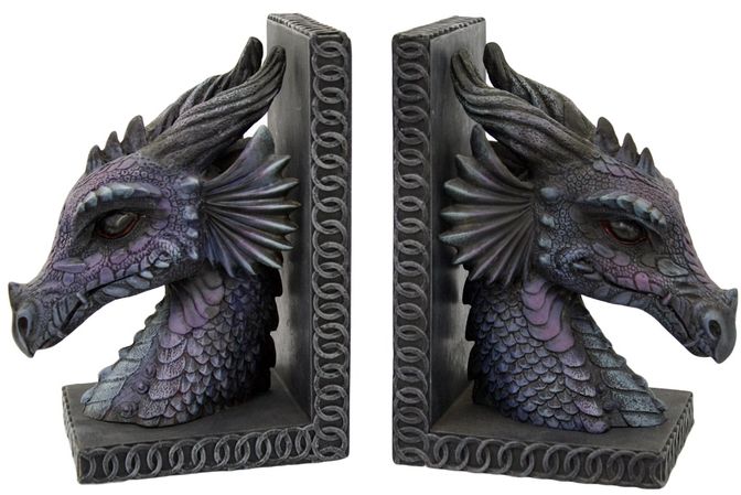 Dragon Bookend Pair