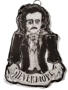 Edgar Allen Poe Nevermore Glass Ornament