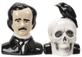 Edgar Allen Poe Magnetic Salt & Pepper Set