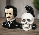 Edgar Allen Poe Magnetic Salt & Pepper Set