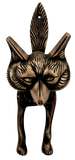 Copper Finished Cast Iron Fox Door Knocker