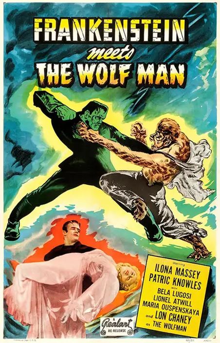Frankenstein Meets the Wolf Man