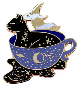 Galaxy Teacup Cat