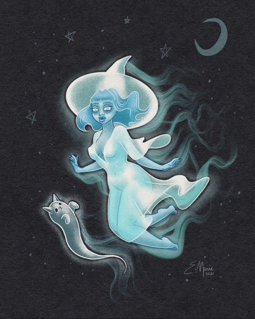 Ghost Witch 8x10