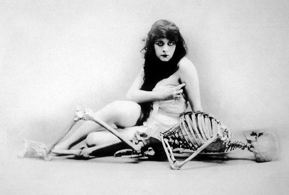 A Girl and Her Bones Photo Poster