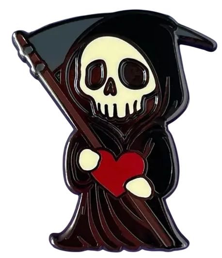 Grim Reaper with Heart