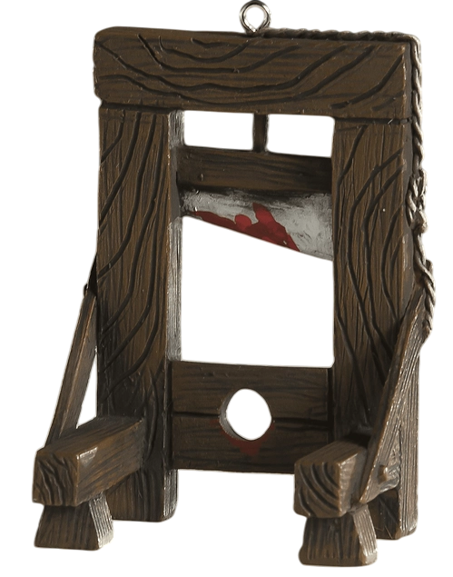 Guillotine Ornament