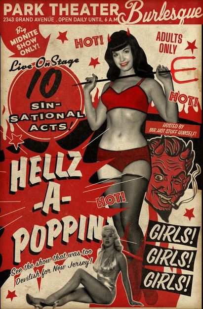 Hellz-A-Poppin Bettie Page