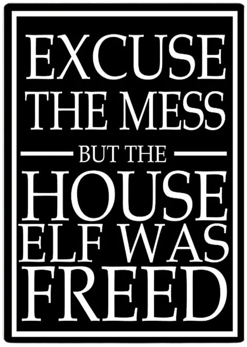 Excuse the Mess Metal Sign 8x10