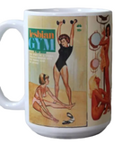 Retro Lesbian Pulp Fiction Mug