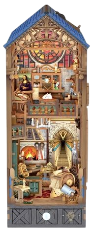 Leonardo Da Vinci Book Nook Kit
