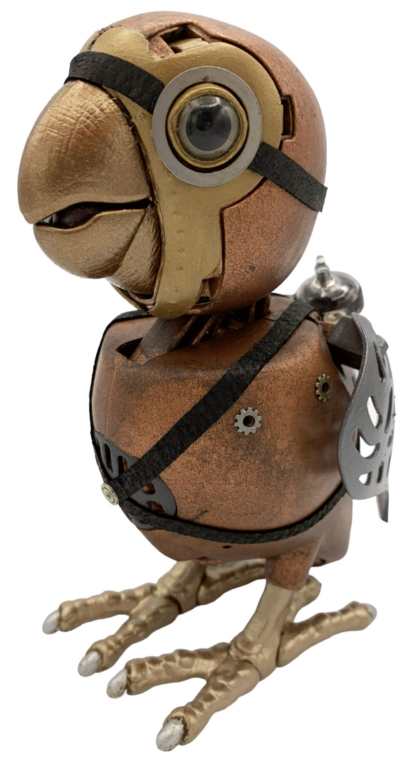 Lezak - Interactive Steampunk Jetpack Parrot