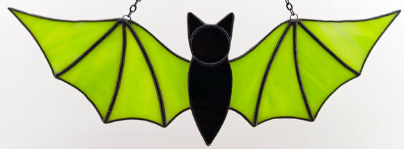 Bat Suncatcher - Lime Sherbert