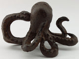 Antiqued Brass Octopus Paperweight