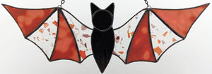 Bat Suncatcher - Orange Splash