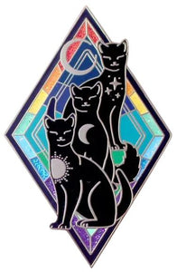 Art Nouveau Rainbow Cats