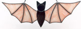 Bat Suncatcher - Salmon Pink