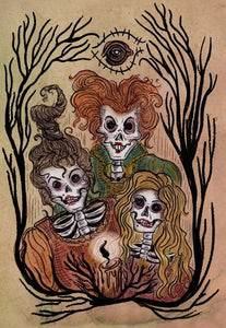 Sanderson Sisters 8x10 Art Print
